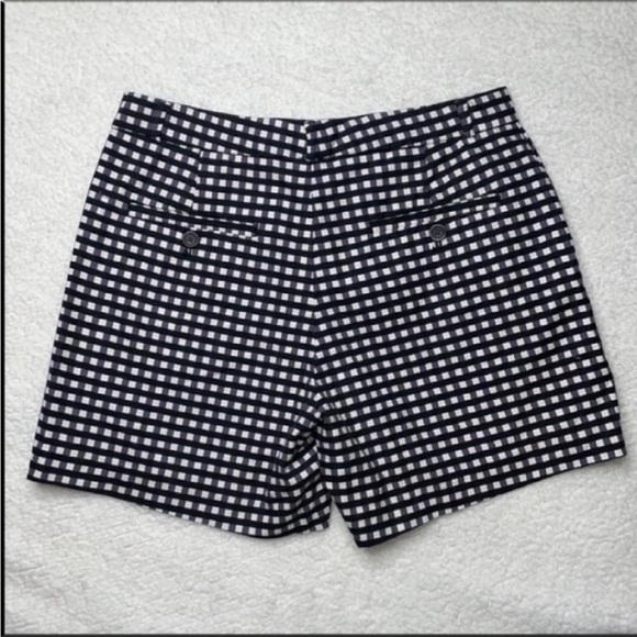 Banana Republic Tiny Navy & White checker Shorts size 2 - Picture 7 of 9